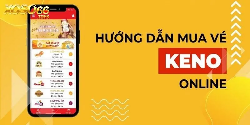 Hướng dẫn tham gia chơi xổ số Keno trên hệ thống